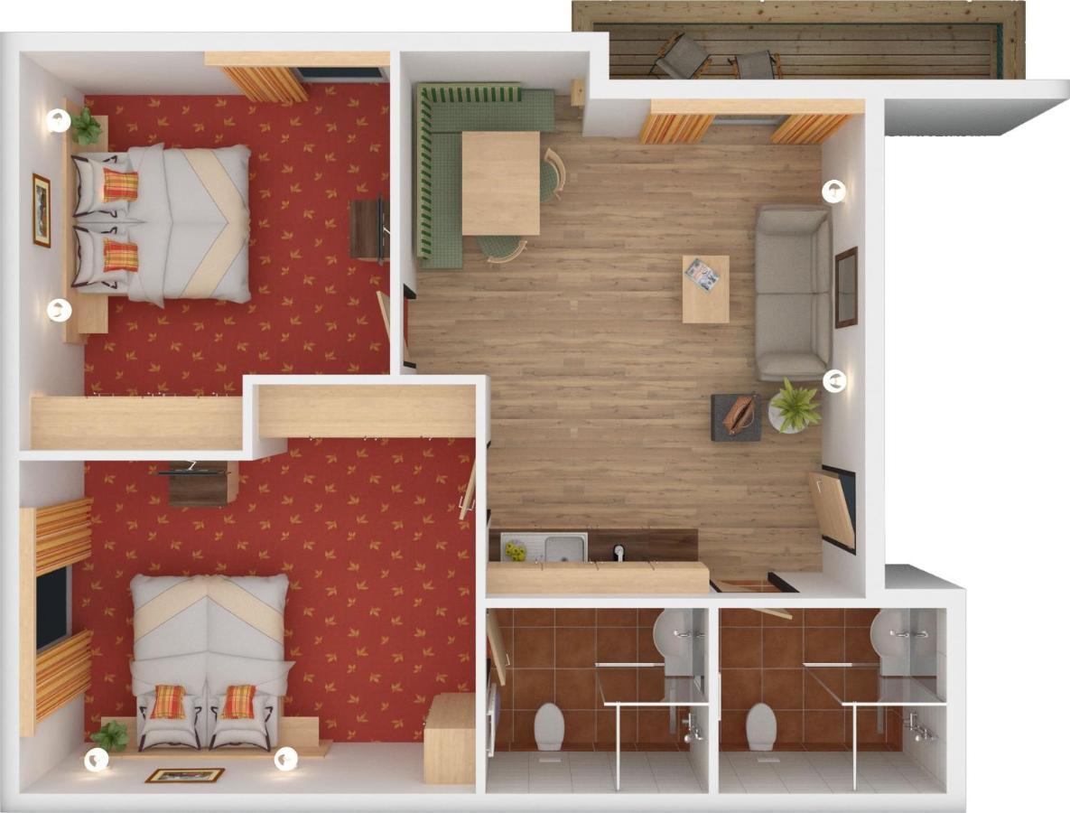 Hotel Alpina ไคลนาร์ล ภายนอก รูปภาพ